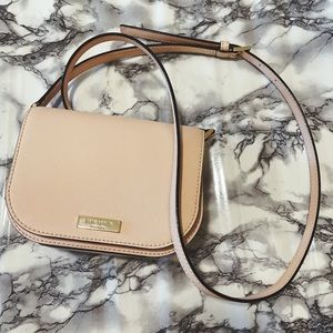 Kate Spade Pink Crossbody Structured Saffiano